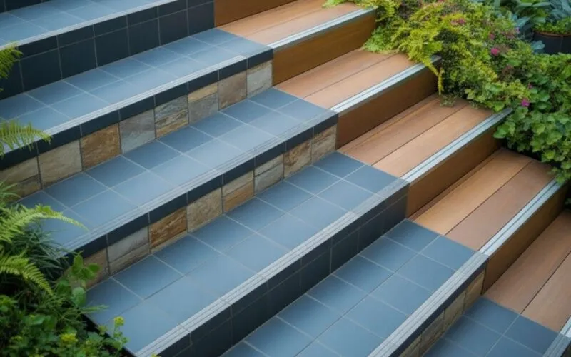 Zdjęcie Z czego stopnie na schody zewnętrzne? Odkryj najlepsze materiały