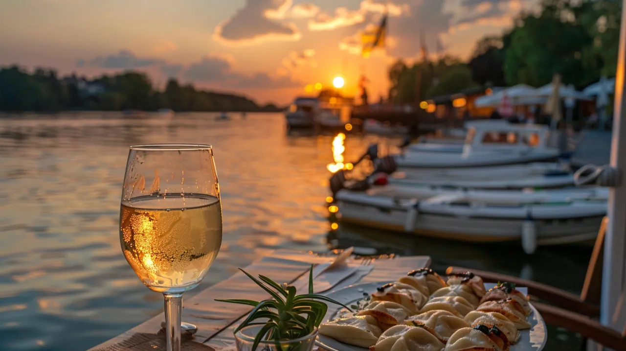 Zdjęcie Restauracje i jedzenie w Mikołajkach: gdzie zjeść dobrze nad jeziorem?