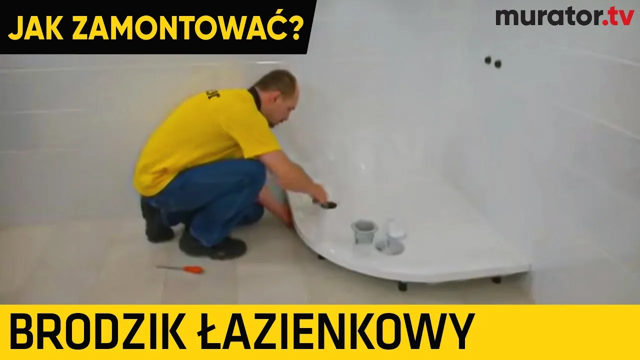 Zdjęcie Jak zamontować brodzik w łazience bez błędów i problemów