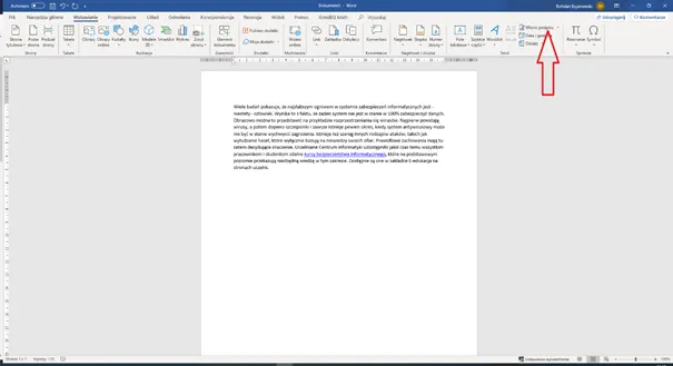 Zdjęcie Jak zrobić podpis w Wordzie - proste sposoby na łatwe dodanie podpisu