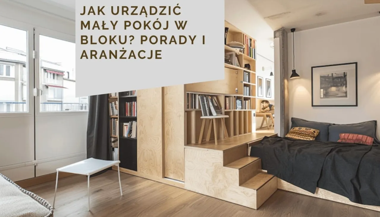 Zdjęcie Jak umeblować mały pokój w bloku, aby zyskać więcej przestrzeni?