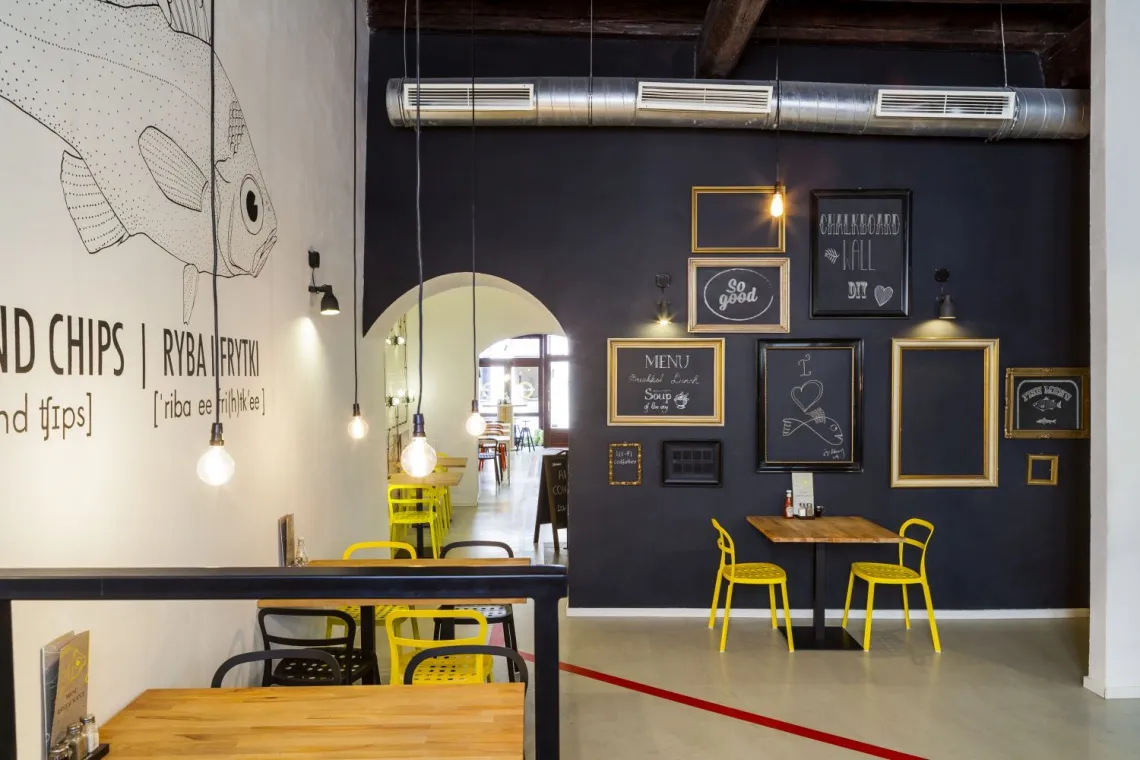 Zdjęcie Restauracja w stylu industrialnym: charakterystyka i inspiracje