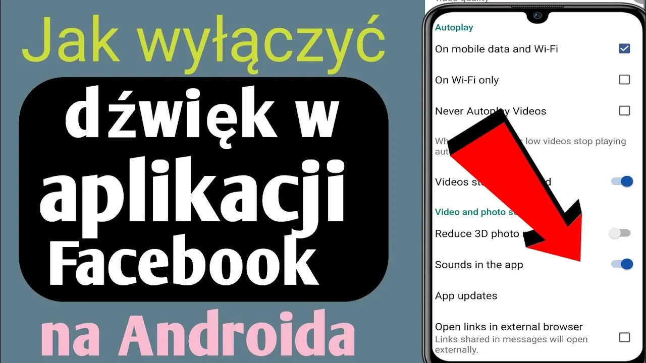 Zdjęcie Jak wyłączyć dźwięk na Facebooku i cieszyć się ciszą w sieci