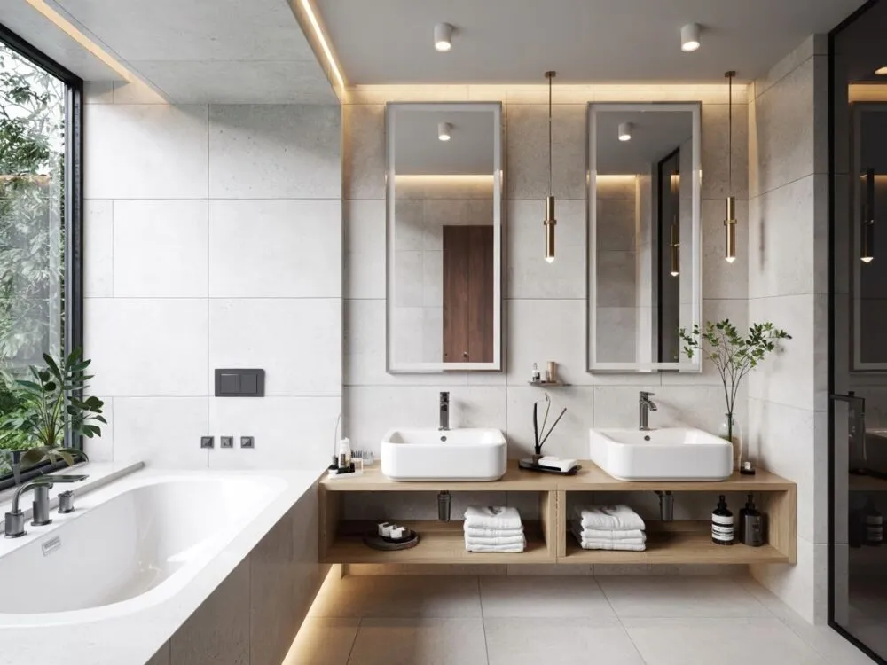 Zdjęcie Ile lumenów do łazienki nad lustro? Osiągnij idealne oświetlenie
