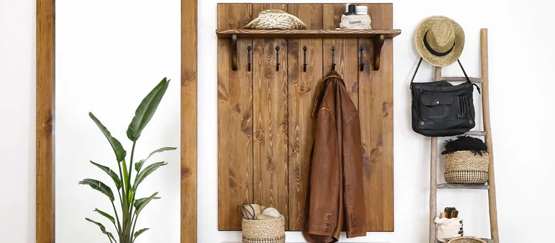 Zdjęcie Pomysły na to, co powiesić na ścianę w przedpokoju, które zaskoczą