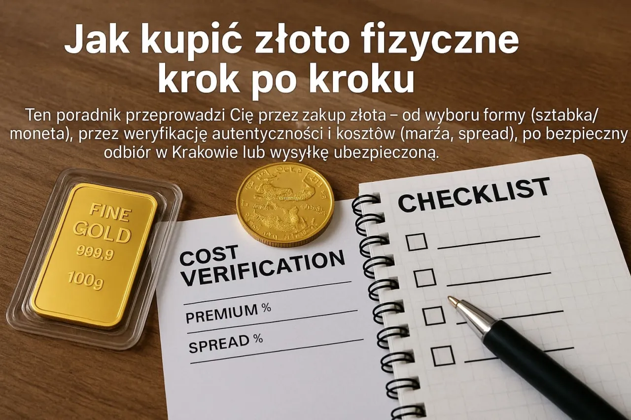 Zdjęcie Jak kupić sztabki złota w NBP - prosta instrukcja krok po kroku