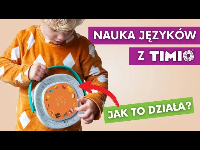 Zdjęcie TIMIO zabawka - edukacyjna pomoc dla dzieci, która rozwija umiejętności
