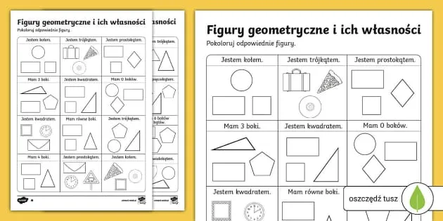 Zdjęcie Zagadki o figurach geometrycznych, które zachwycą każde dziecko i rozweselą