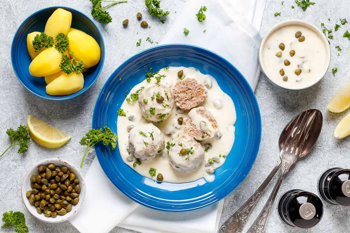 Zdjęcie Einfaches Rezept für Königsberger Klopse – Lecker und schnell zubereitet