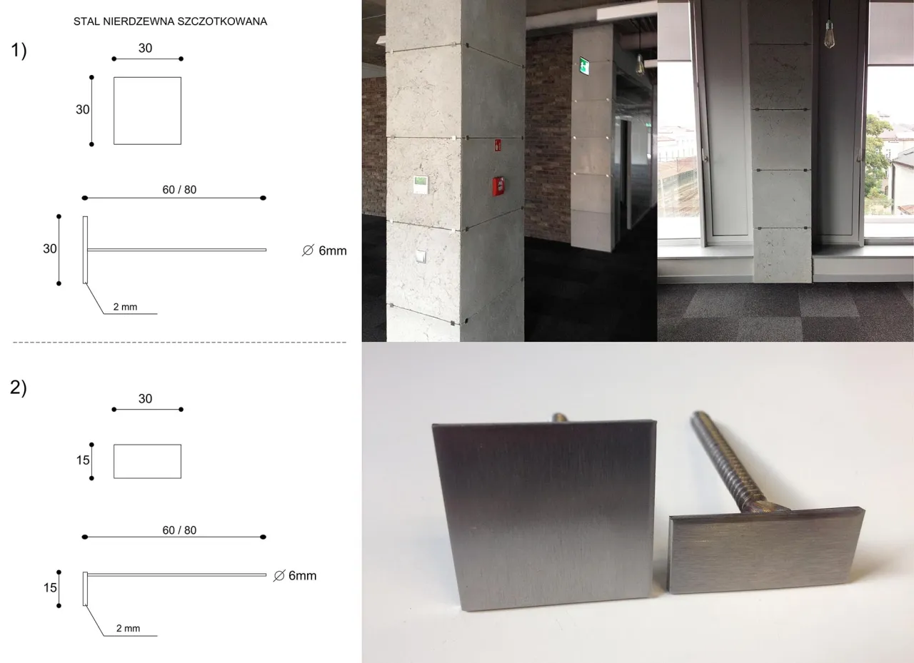Zdjęcie Kotwy ozdobne do betonu architektonicznego – jak zastosować je w aranżacji?