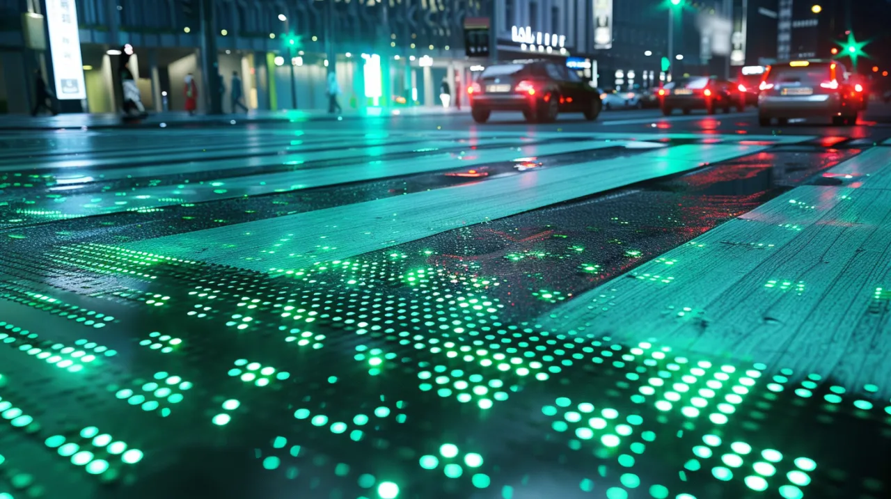 Zdjęcie Inteligentne przejścia dla pieszych – bezpieczeństwo i wygoda