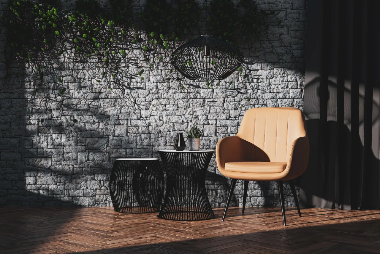 Zdjęcie Jak wyczyścić kamień dekoracyjny na ścianie bez uszkodzeń materiału