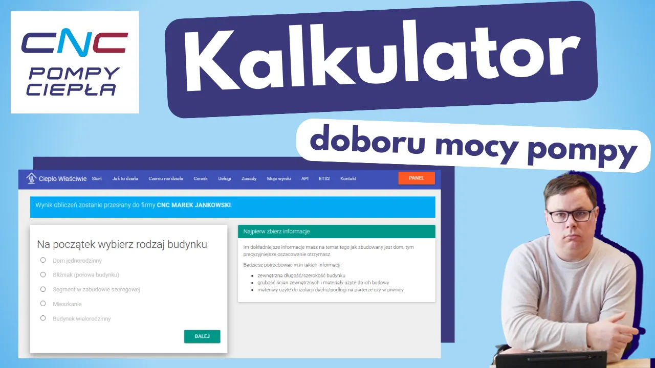 Zdjęcie Kalkulator doboru pompy ciepła Panasonic: Precyzja i efektywność