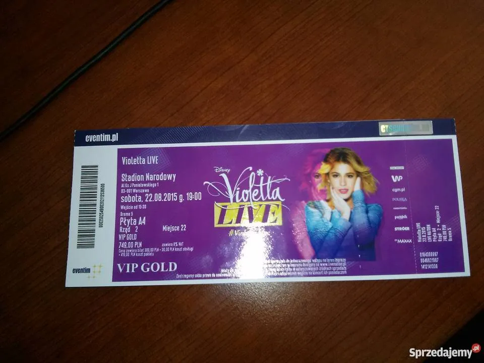 Zdjęcie Ile kosztuje bilet na koncert Violetty? Ceny i daty najbliższych wydarzeń
