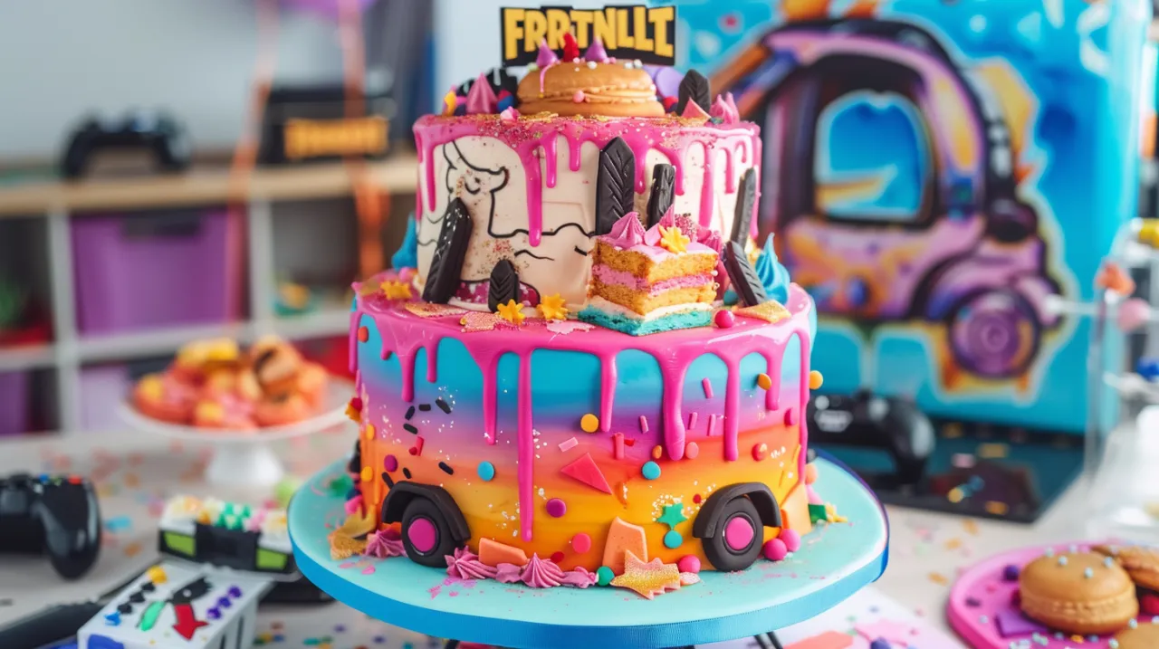 Zdjęcie Tort Fortnite: pomysły na niezapomniane urodziny fana tej gry!