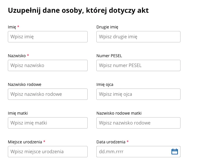 Zdjęcie Odpis zupełny aktu urodzenia – klucz do ważnych formalności