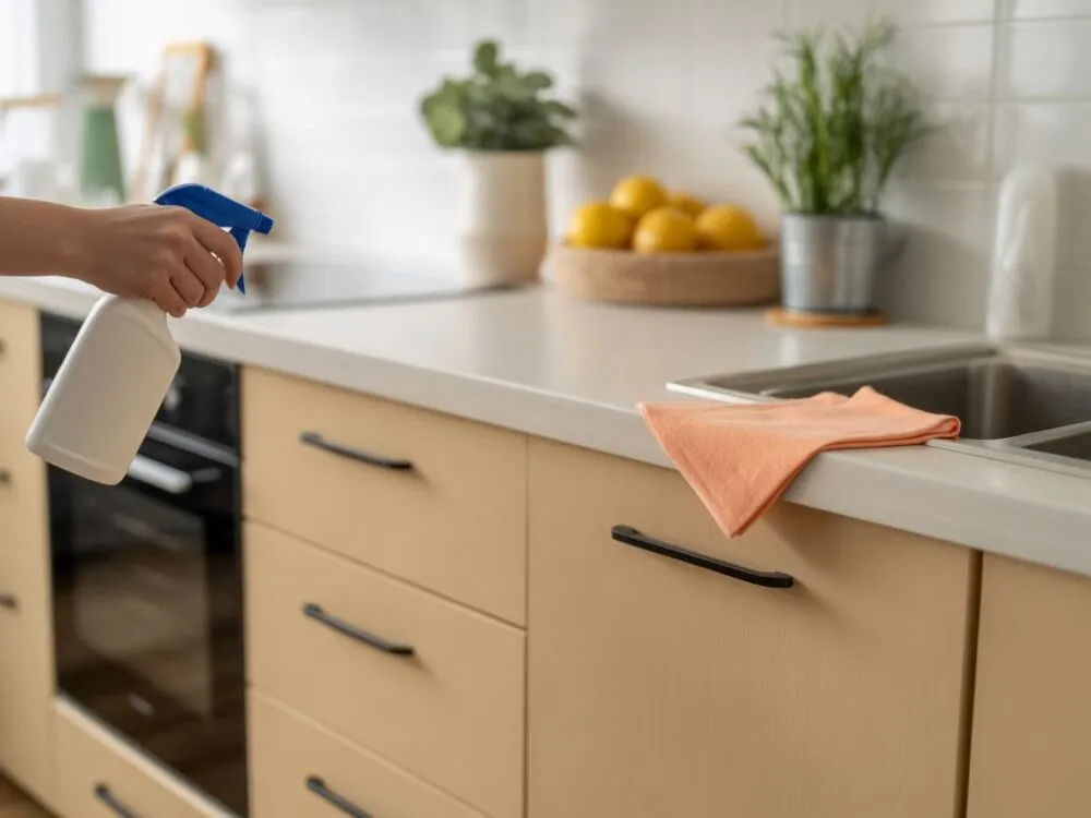 Zdjęcie Jak skutecznie czyścić meble kuchenne z płyty MDF bez uszkodzeń