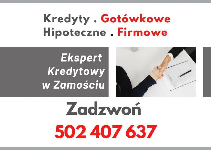 Zdjęcie Doradca kredytowy Zamość: Eksperci pomogli zdobyć kredyt