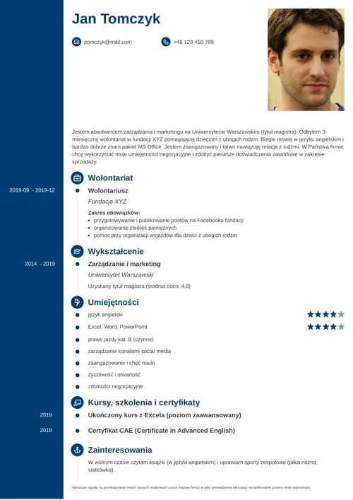 Zdjęcie Jak napisać dobre CV bez doświadczenia zawodowego i zdobyć pracę