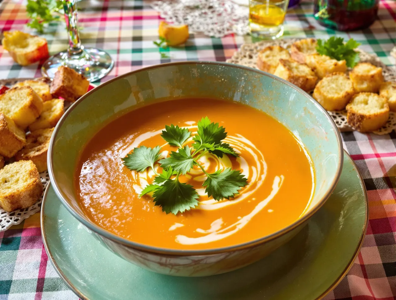 Zdjęcie Soupe de patate douce: la recette facile et ses secrets pour un velouté parfait