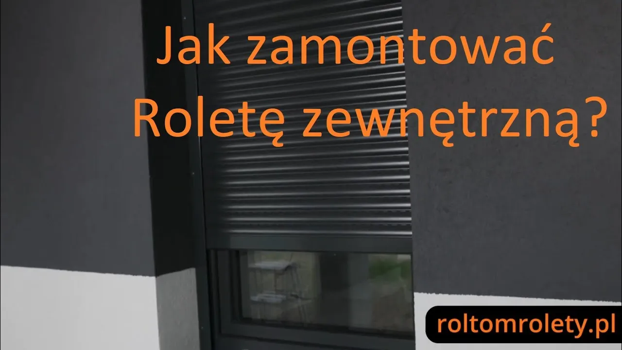 Zdjęcie Jak otworzyć roletę zewnętrzną i uniknąć problemów z mechanizmem