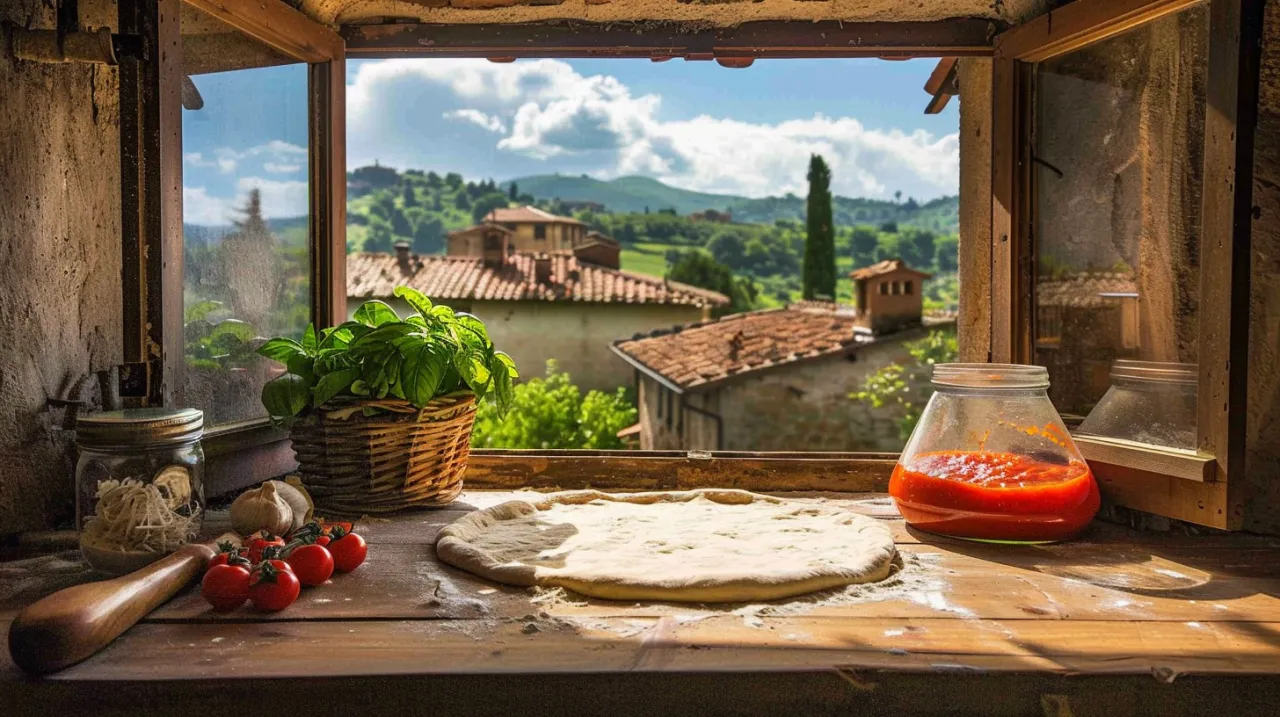 Zdjęcie Pizza włoska przepis: Autentyczne smaki prosto z Italii