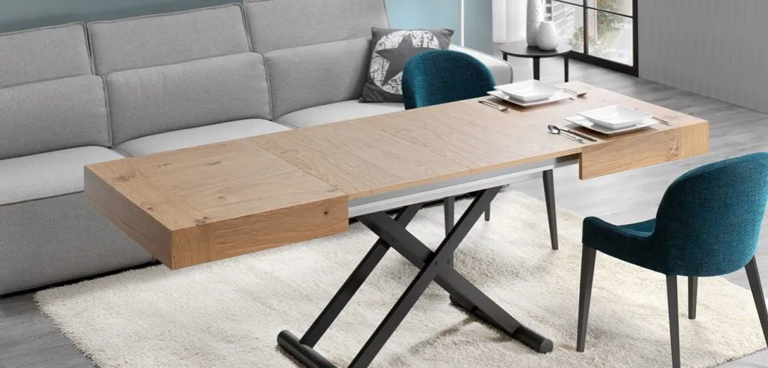 Zdjęcie Mesa elevable: guía experta para transformar tu salón y ganar espacio