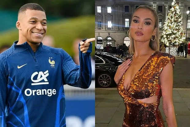 Zdjęcie Kylian Mbappé nie ma żony, ale jest w poważnym związku z Rose Bertram