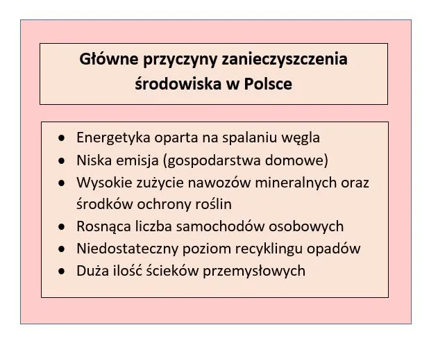 Zdjęcie Jakie są źródła zanieczyszczenia środowiska w Polsce i ich skutki?