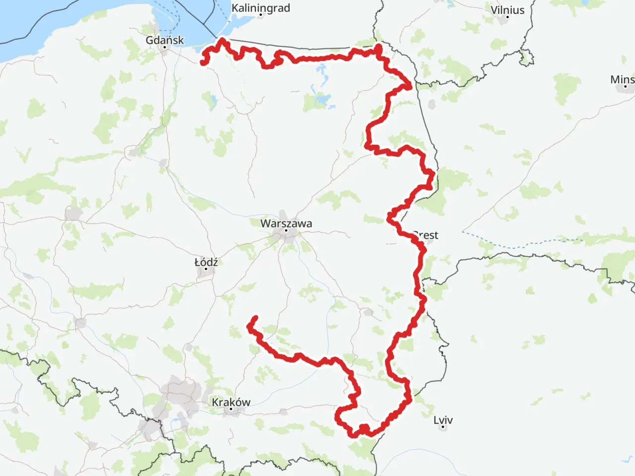 Zdjęcie Mapa trasy rowerowej Green Velo – uniknij najczęstszych błędów w planowaniu