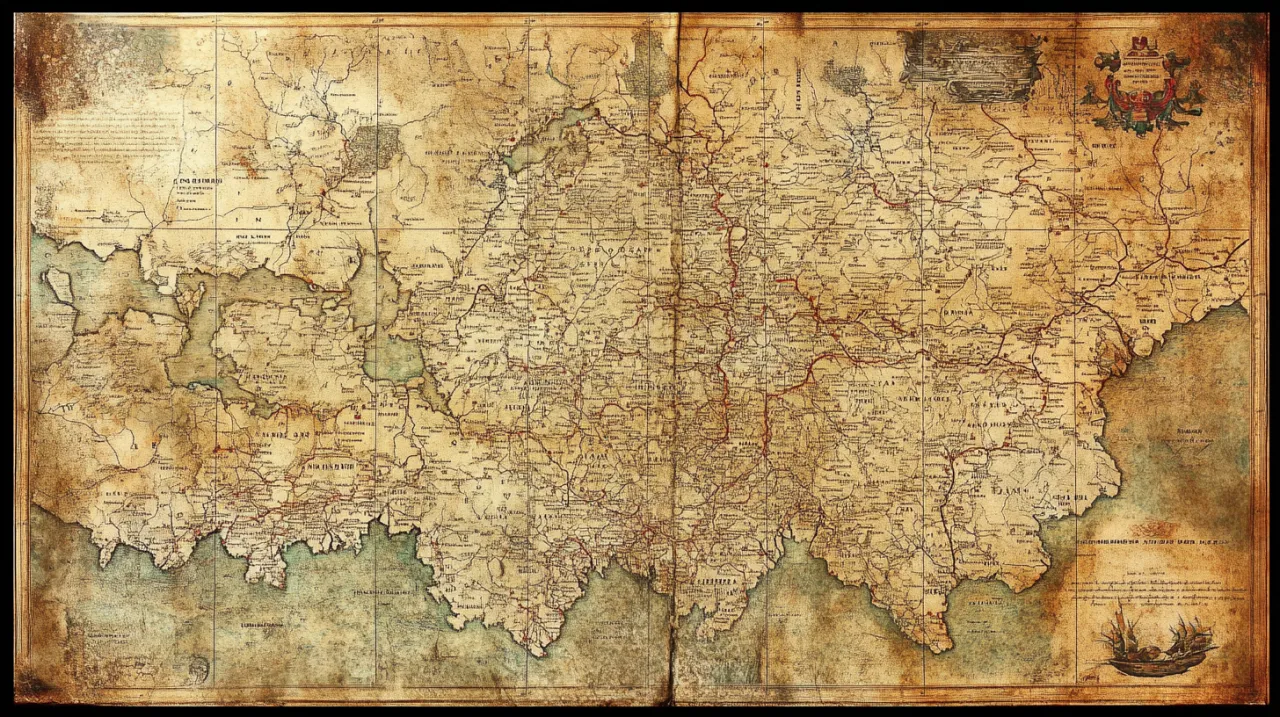 Zdjęcie Mapa Polski z XV wieku: historia i zmiany w kartografii