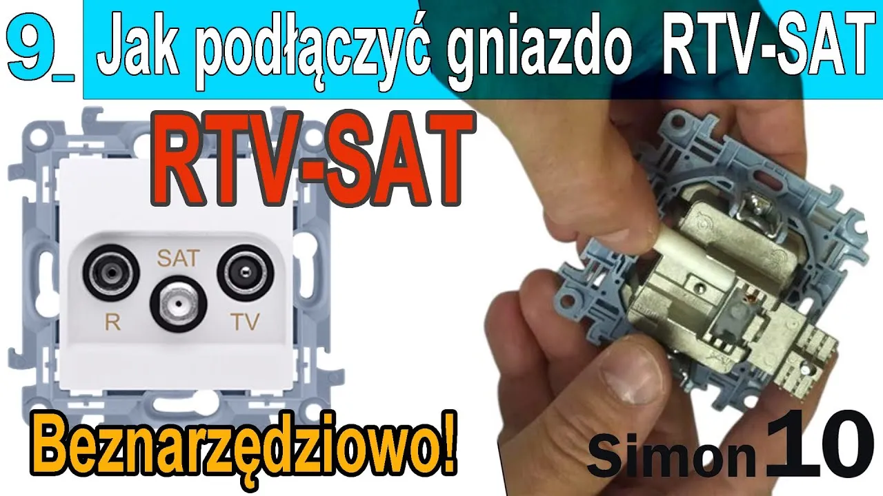 Zdjęcie Jak podłączyć kabel antenowy do gniazdka, aby uniknąć złego sygnału