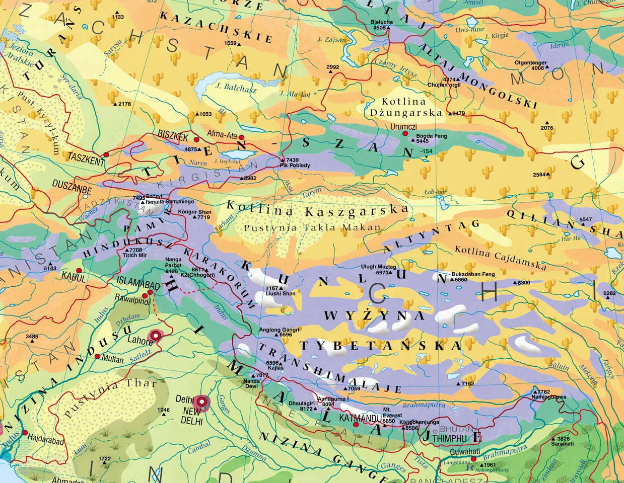 Zdjęcie Granice Azji - najważniejsze elementy geograficzne i polityczne w 2025
