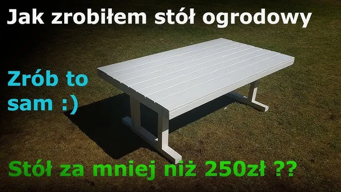 Zdjęcie Jak zrobić stół ogrodowy - krok po kroku, by uniknąć błędów