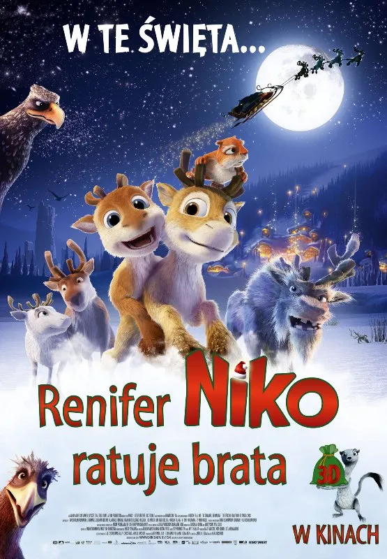 Zdjęcie Renifer Niko Ratuje Brata: Świąteczna animacja, która zachwyciła widzów