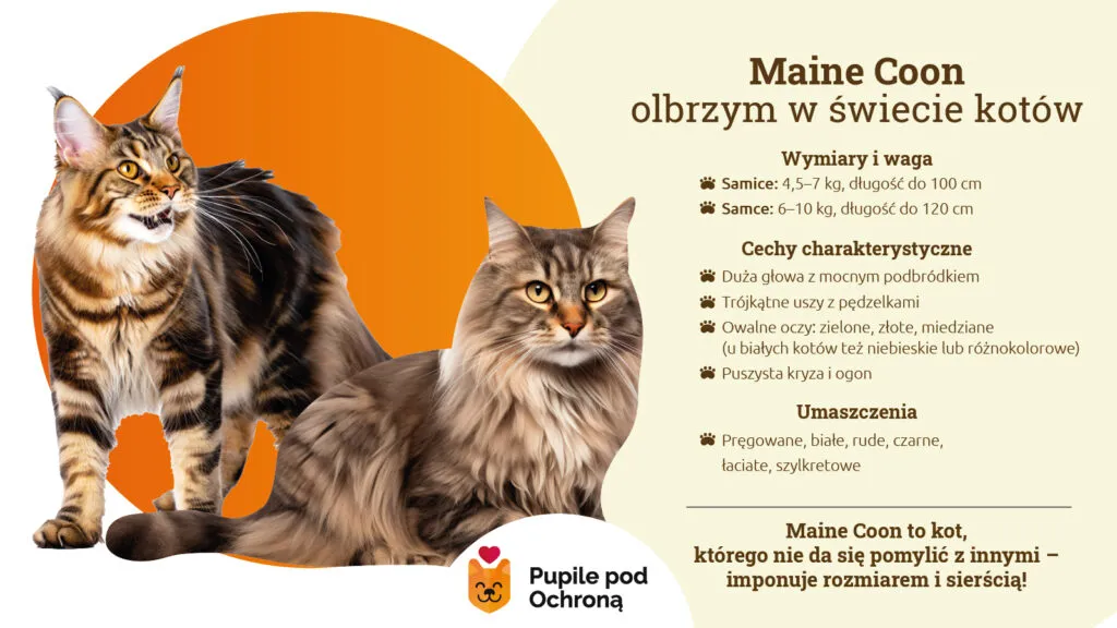 Zdjęcie Maine Coon włosy czy sierść? Poznaj różnice i pielęgnację