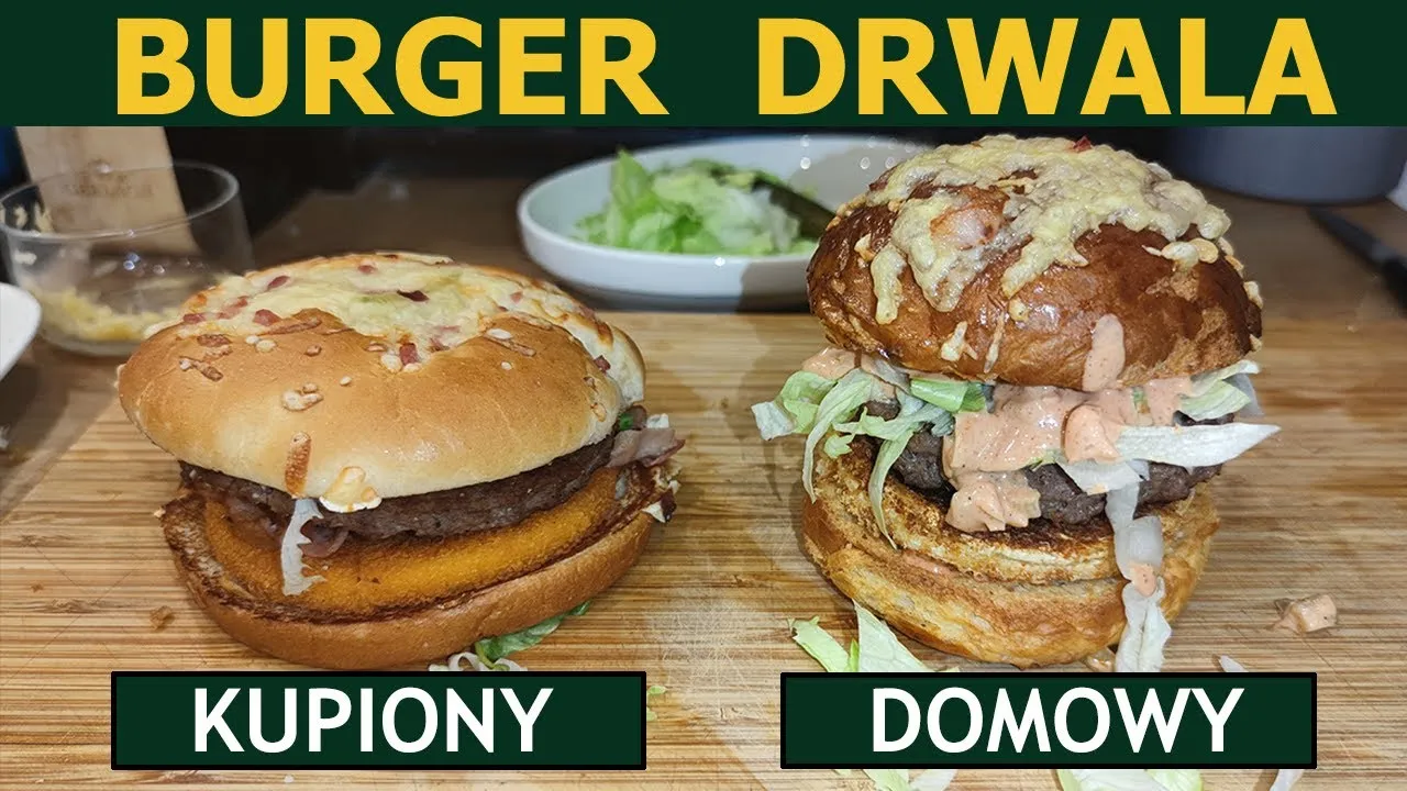 Zdjęcie Domowy Burger Drwala: Przepis Krok po Kroku Lepszy Niż W McDonald's!