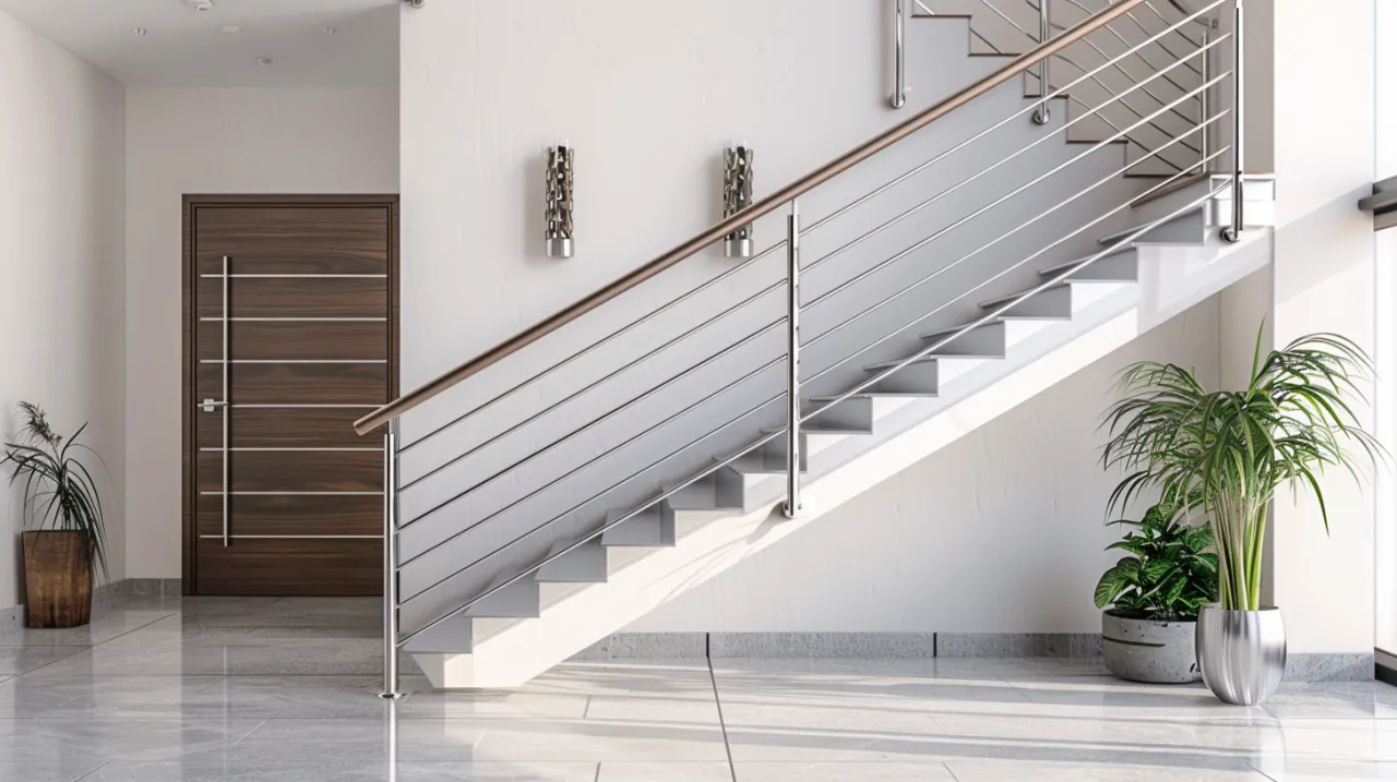 Zdjęcie Jakie balustrady metalowe wewnętrzne wybrać do domu, by były trwałe i stylowe?