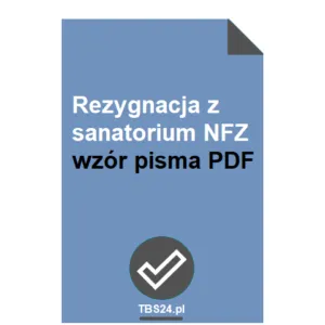 Zdjęcie Jak napisać rezygnację z sanatorium do NFZ i uniknąć problemów?
