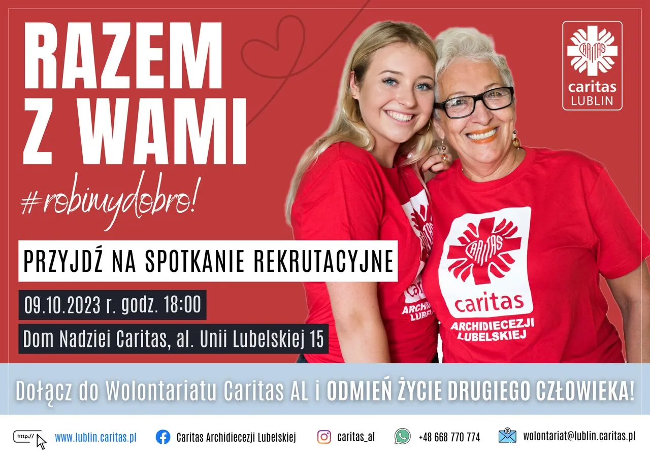 Zdjęcie Wolontariat Caritas: Jak zostać i pomagać potrzebującym