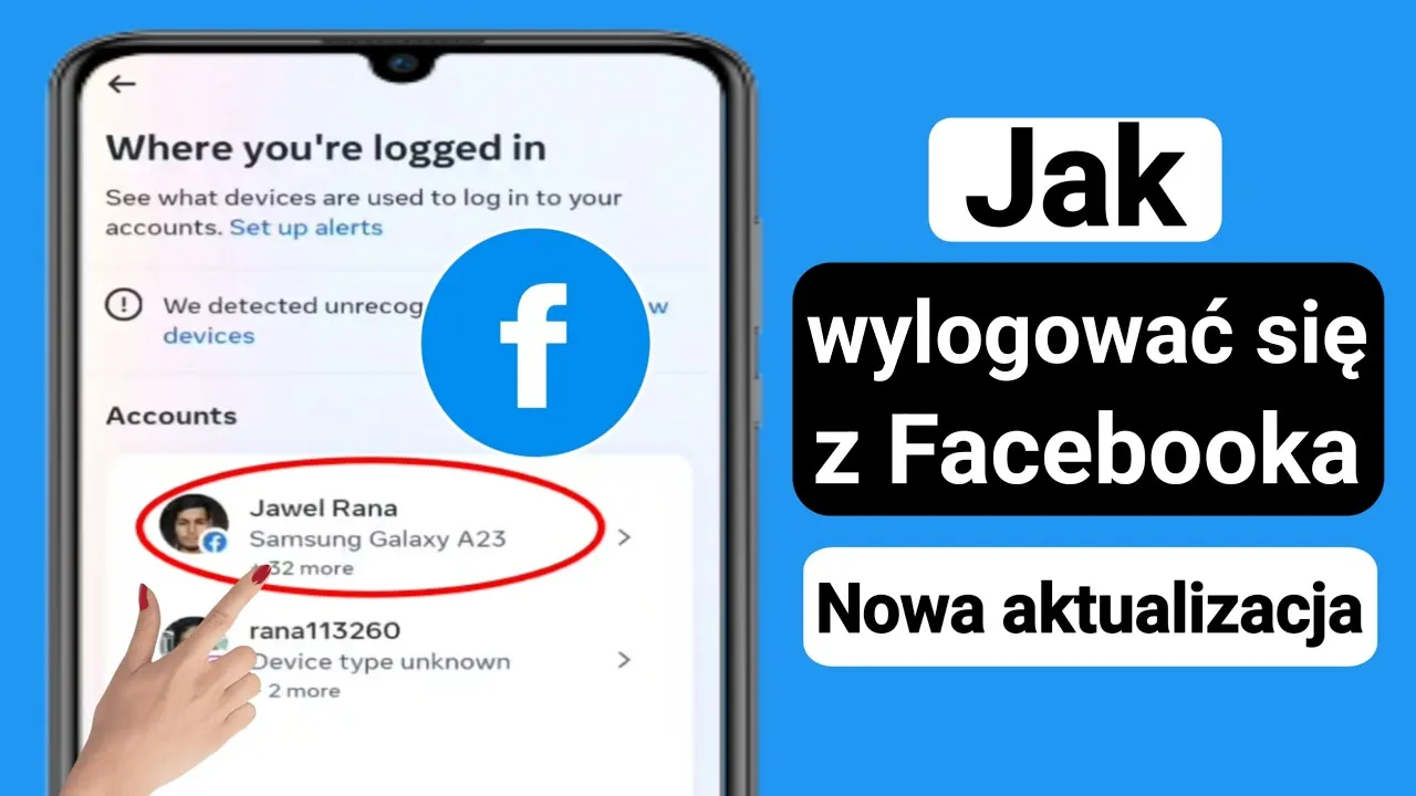 Zdjęcie Jak wylogować się z Facebooka na telefonie i uniknąć problemów