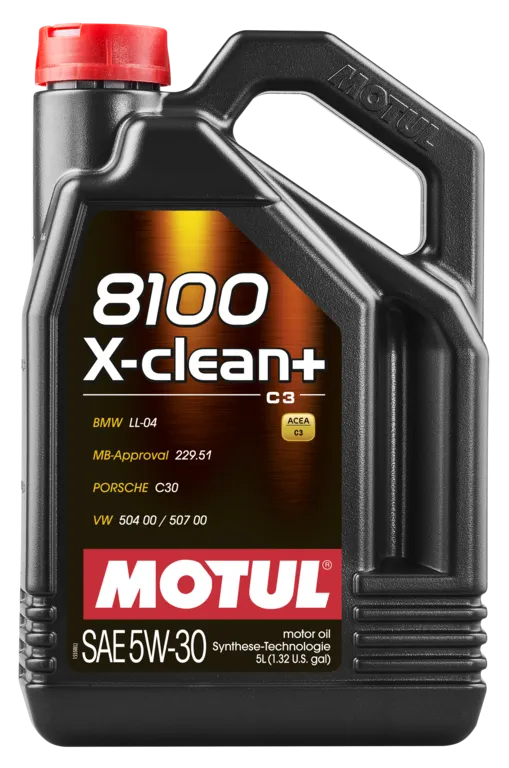 Zdjęcie Olej Motul 8100 X-Clean+ 5W30 – właściwości, opinie i gdzie kupić najlepiej