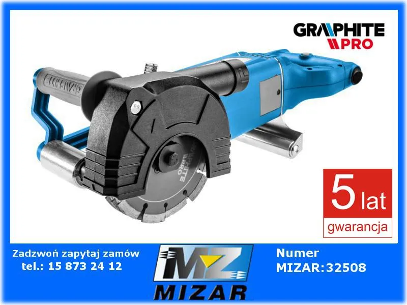 Zdjęcie Bruzdownica GRAPHITE PRO: Rewolucja w Wycinaniu Bruzd Ściennych
