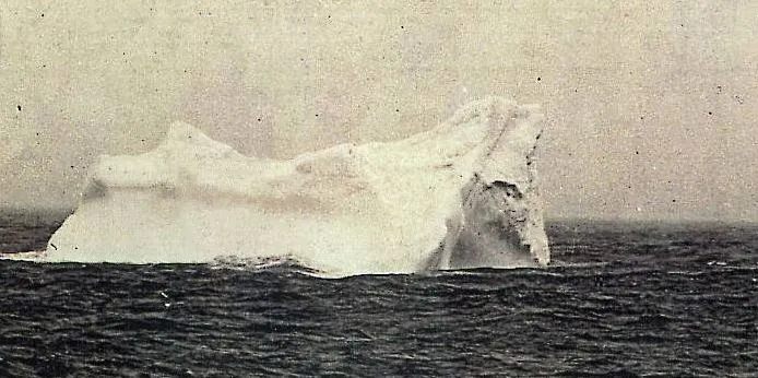 Zdjęcie Góra lodowa w którą uderzył Titanic: szokujące szczegóły katastrofy