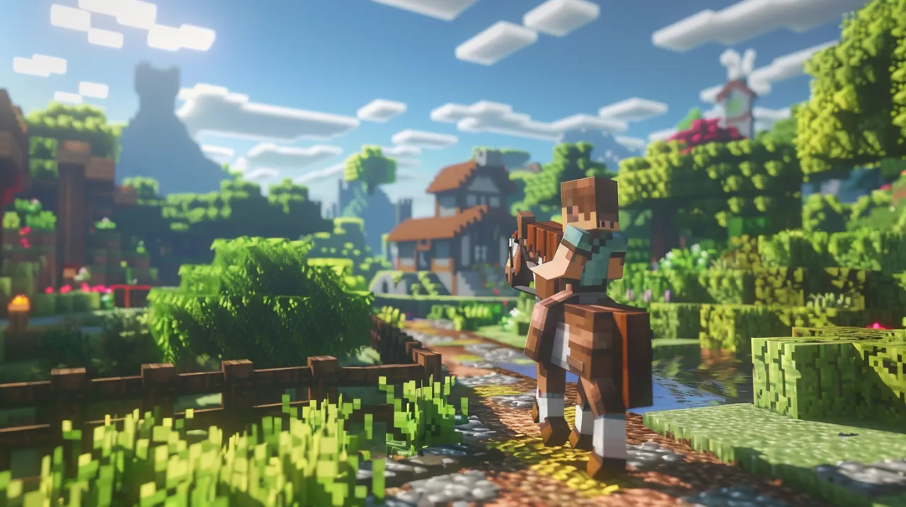 Zdjęcie Minecraft: Jak zrobić siodło i inne ukryte triki w grze Minecraft!