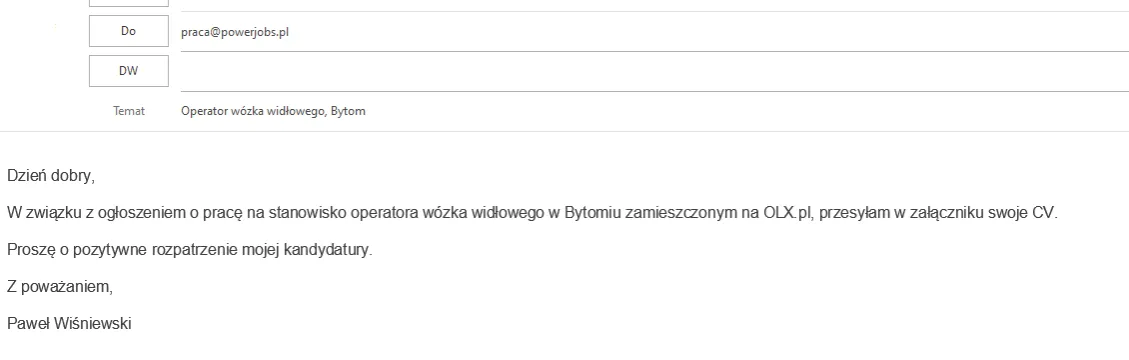 Zdjęcie Jak napisać skuteczny mail z CV bez ogłoszenia o pracę?