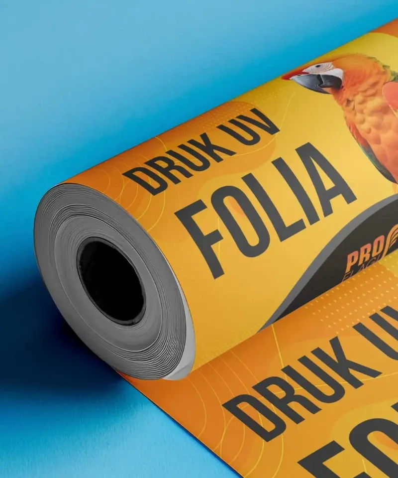 Zdjęcie Druk UV na folii: Dlaczego warto wybrać tę technologię dla reklamy?