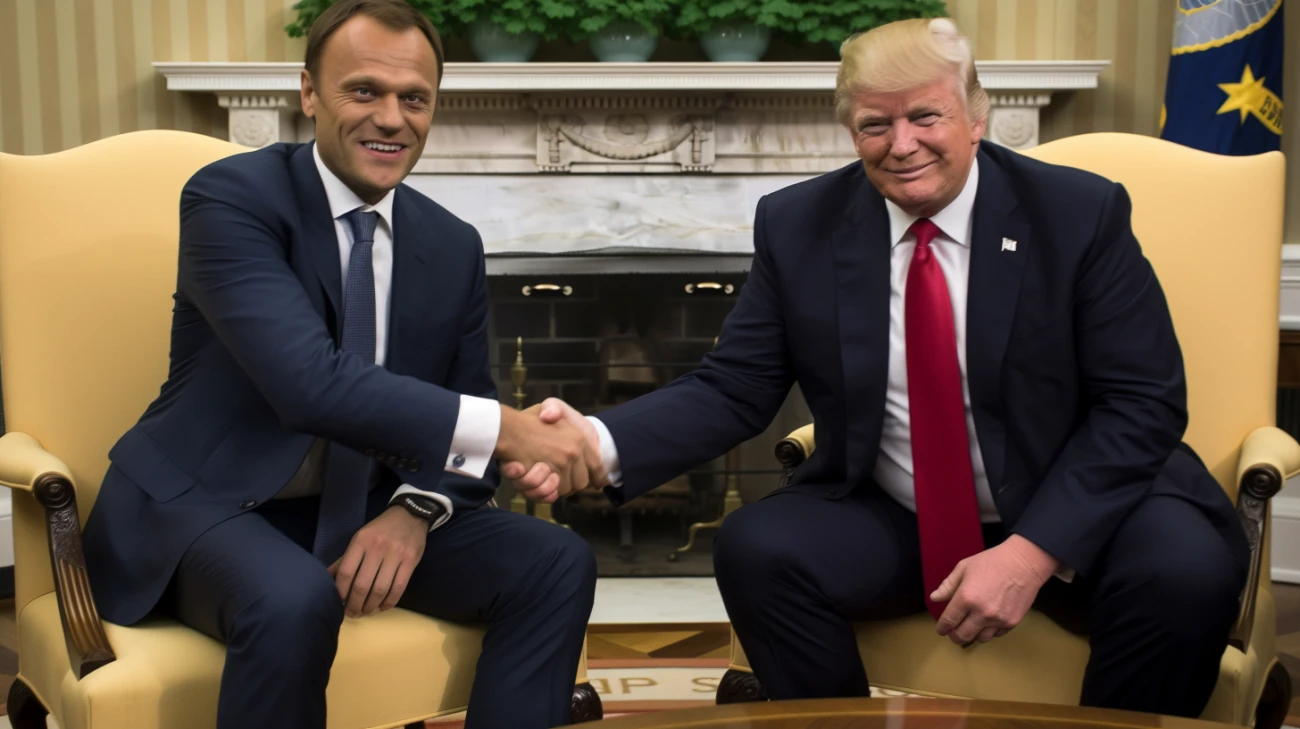 Duda i Tusk w Białym Domu: powód zaskoczy wielu!