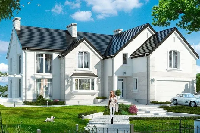 Zdjęcie Dom jednopiętrowy do 70 m² - projekt Z264D z kolekcji Muratora, wybudujesz bez pozwolenia