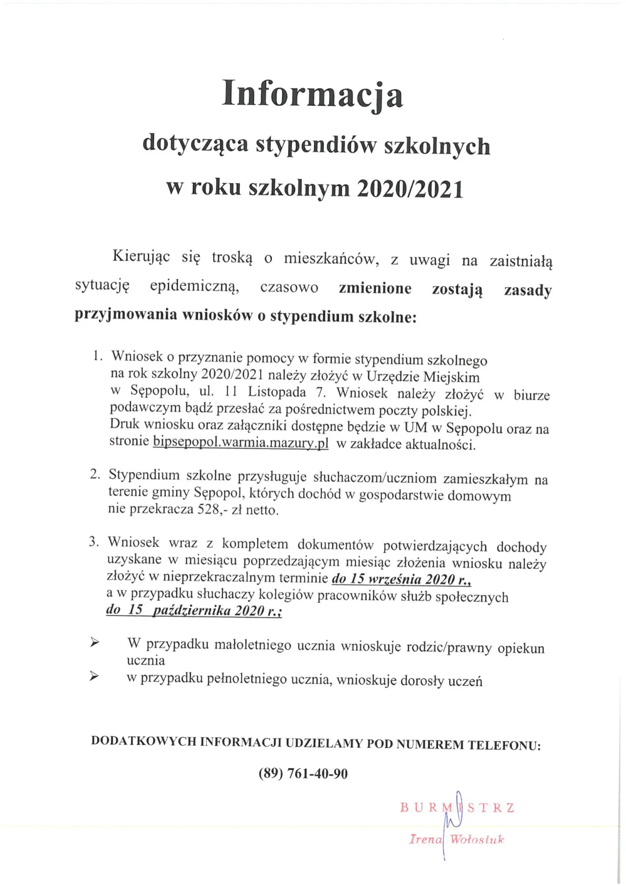 Zdjęcie Co napisać we wniosku o stypendium szkolne, aby go nie odrzucono?